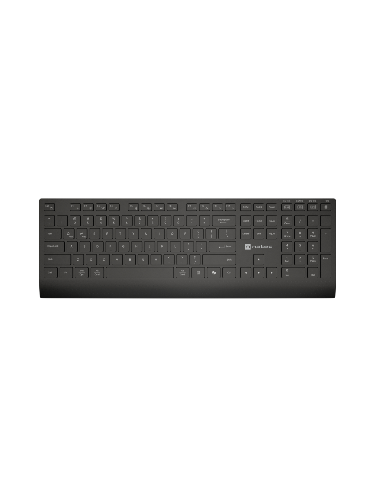 Natec Keyboard and Mouse | Stringray 2 | Keyboard and Mouse Set | Wireless | US | Black 3 Natec Keyboard and Mouse | Stringray 2 | Keyboard and Mouse Set | Wireless | US | Black 3