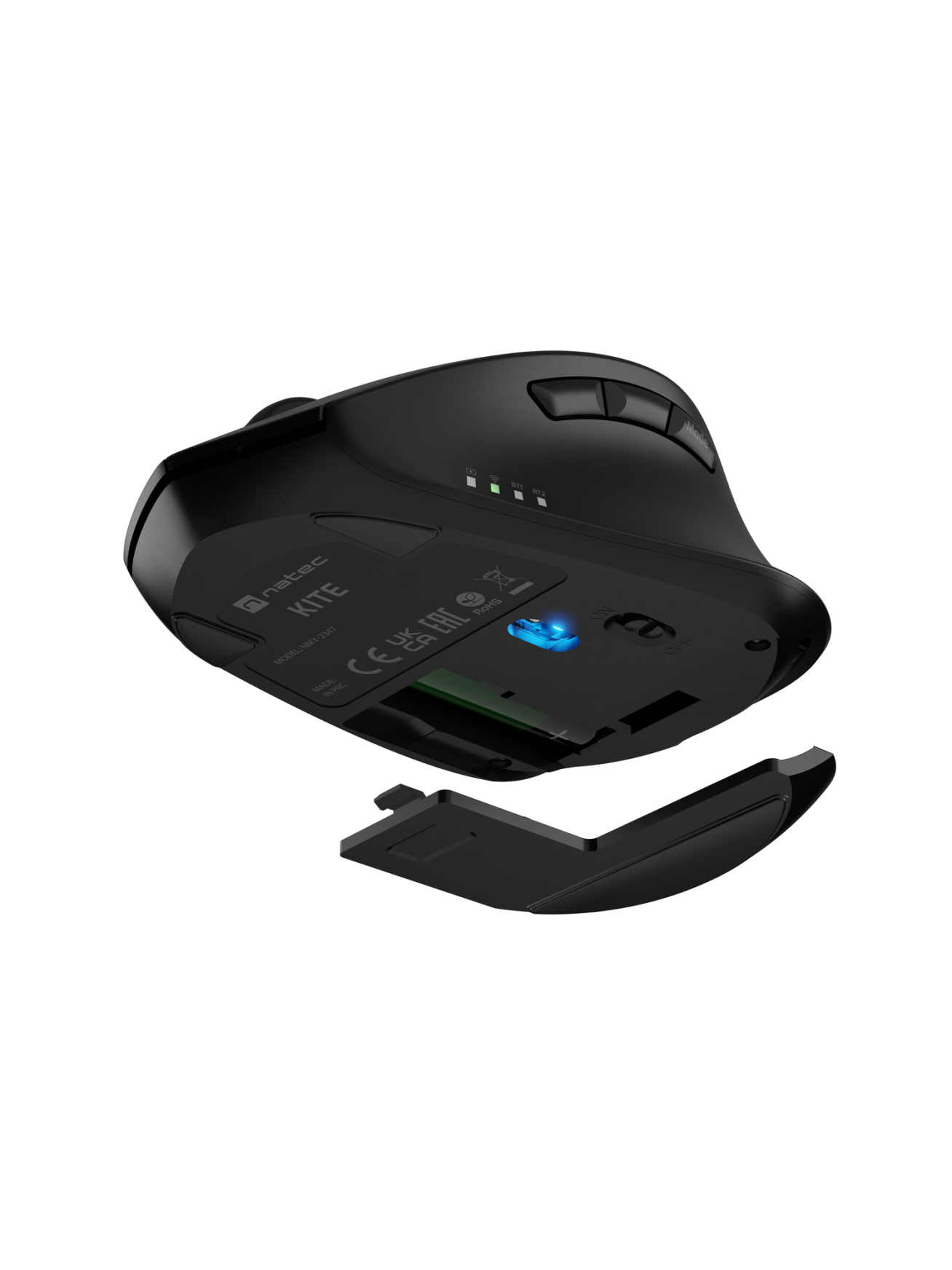 Natec Kite | Wireless | Bluetooth, 2.4GHz | Black 5