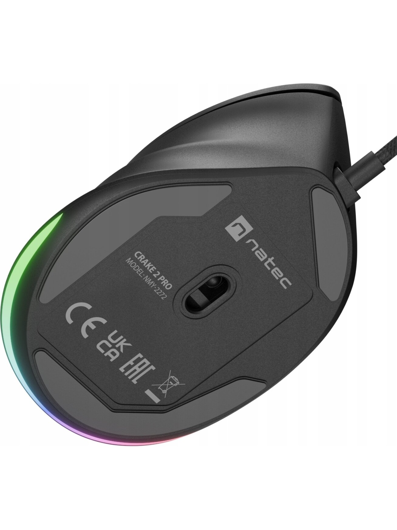 Natec | Mouse | Crake 2 Pro | Wired | Black 6 Natec | Mouse | Crake 2 Pro | Wired | Black 6