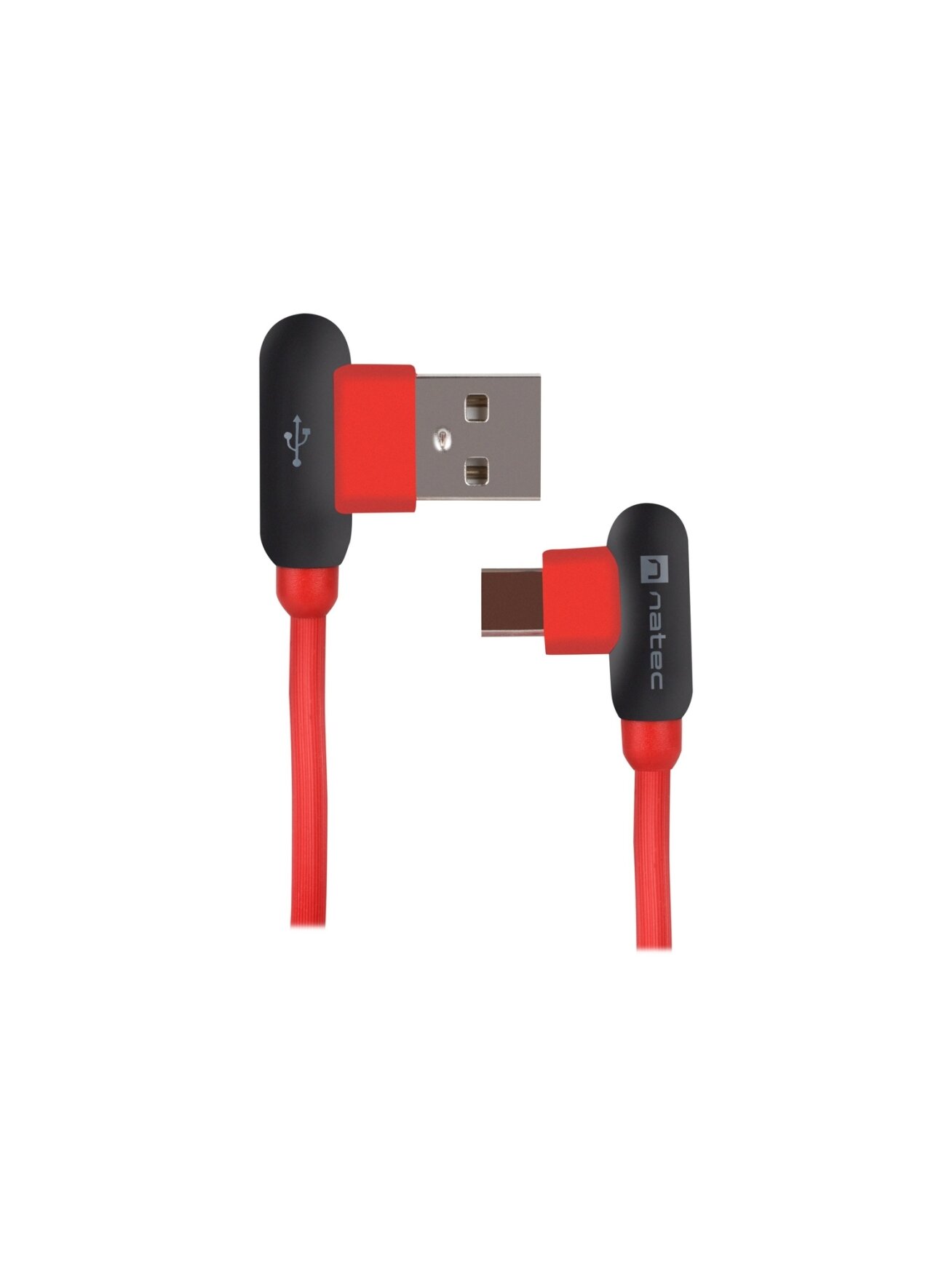 Natec Prati, Angled USB Type C to Type A Cable 1m, Red | Natec | Angled USB Type C to USB Type A | Prati | USB Type C | USB Type-A 3 Natec Prati, Angled USB Type C to Type A Cable 1m, Red | Natec | Angled USB Type C to USB Type A | Prati | USB Type C | USB Type-A 3