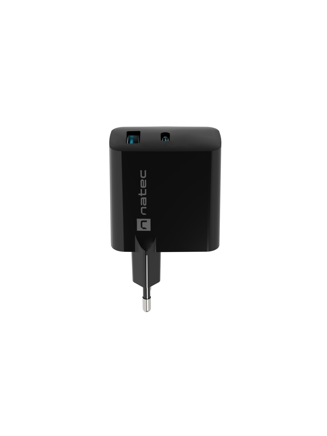 Natec Ribera USB Charger, 1x USB-A, 1x USB-C, 45 W | NUC-2143 3 Natec Ribera USB Charger, 1x USB-A, 1x USB-C, 45 W | NUC-2143 3