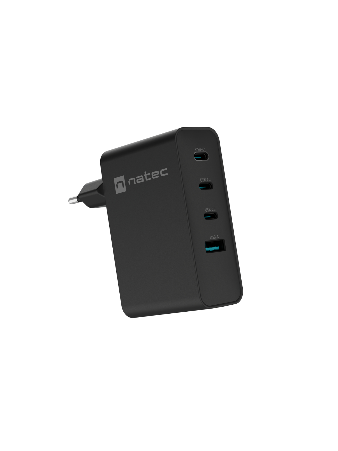 Natec Ribera USB Charger, 1x USB-A + 3x USB-C | NUC-2234 5