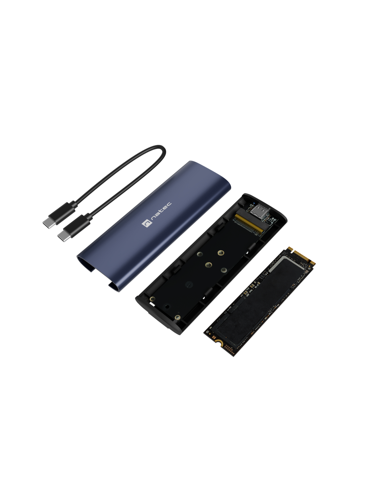 Natec | SSD | Rhino M.2 NVMe Lite | 10000 GB | Solid-state drive interface NVMe 4