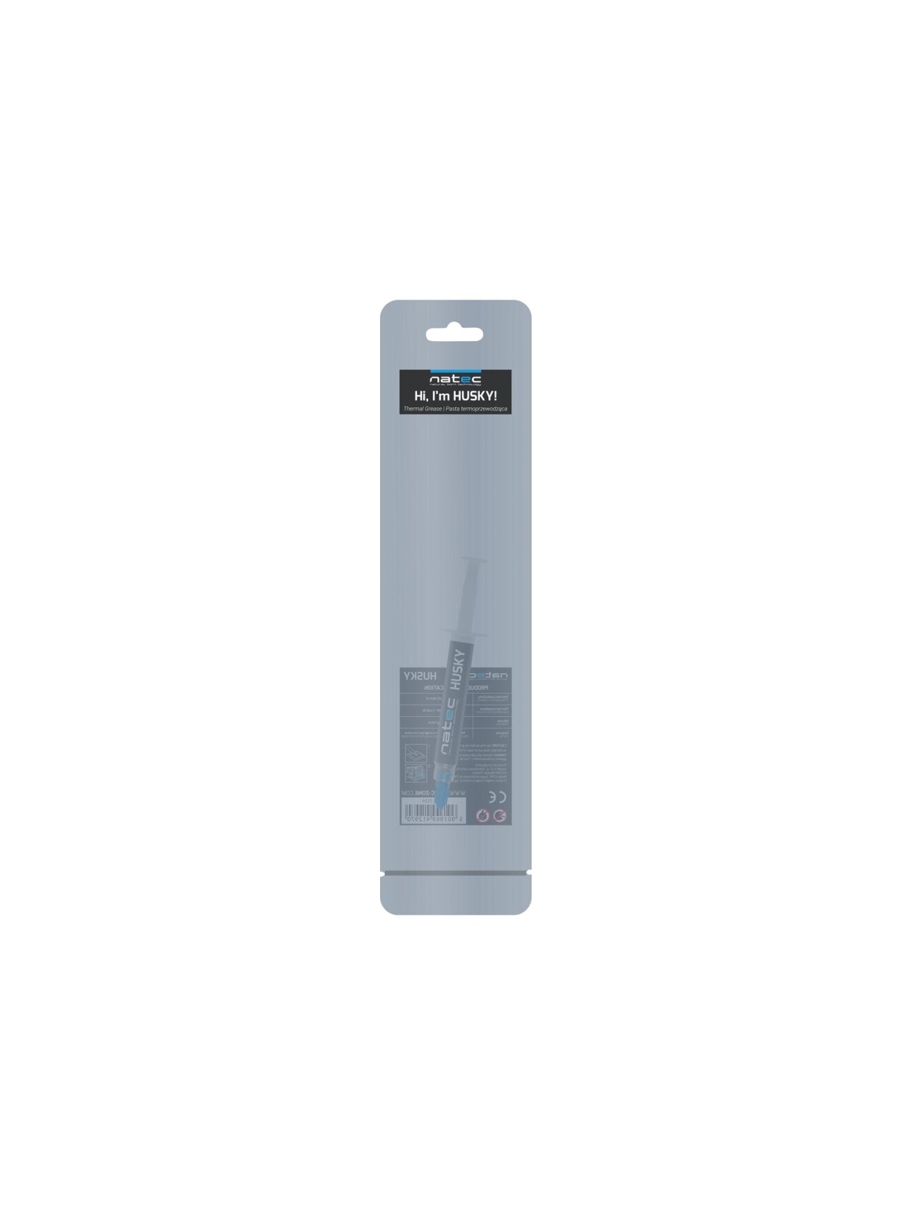 Natec Thermal Grease, Husky, 4 g | Natec | Thermal Grease 1.6ml/4g 1 Natec Thermal Grease, Husky, 4 g | Natec | Thermal Grease 1.6ml/4g 1