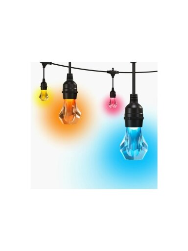 Nanoleaf Essentials Matter Smart Multicolour Outdoor String Lights Starter Kit 15m | 16M+ Nanoleaf Essentials Matter Smart Multicolour Outdoor String Lights Starter Kit 15m | 16M+