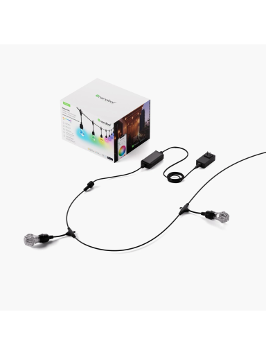 Nanoleaf Essentials Matter Smart Multicolour Outdoor String Lights Starter Kit 15m | 16M+ Nanoleaf Essentials Matter Smart Multicolour Outdoor String Lights Starter Kit 15m | 16M+