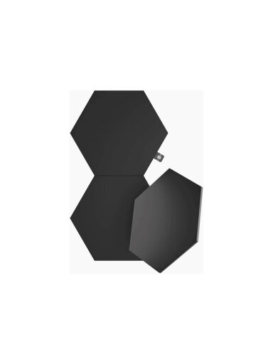 Nanoleaf | Shapes Black Hexagon Expansion pack (3 panels) | 42 W | WiFi