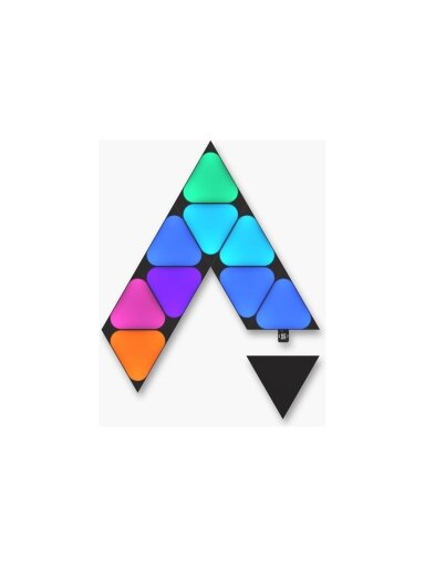 Nanoleaf Shapes Black Mini Triangles Expansion Pack (10 panels)