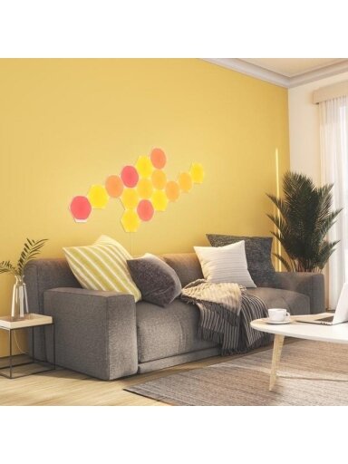Nanoleaf | Shapes Hexagon - Expansion pack (3 panels) | 16M+ colours Nanoleaf | Shapes Hexagon - Expansion pack (3 panels) | 16M+ colours