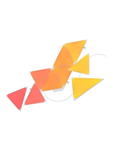 Nanoleaf | Shapes Triangles Starter Kit (9 panels) | 1 W | 16M+ colours Nanoleaf | Shapes Triangles Starter Kit (9 panels) | 1 W | 16M+ colours