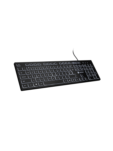 Natec | Herring Glow | Keyboard | Wired | US | Black