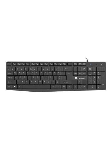 Natec | Keyboard | Nautilus NKL-1950 | Keyboard | Wired | US | Black