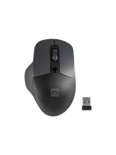 Natec Mouse, BlackBird 2, Silent, Wireless, 1600 DPI, Optical, Black | Natec | Mouse | Optical | Wireless | Black/Gray