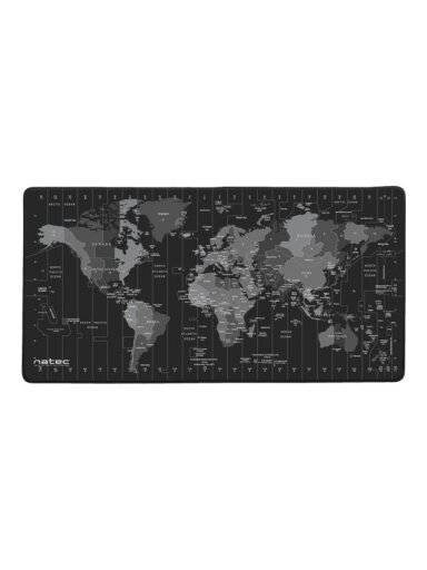 Natec | Mouse Pad Maxi | Time Zone Map Natec | Mouse Pad Maxi | Time Zone Map