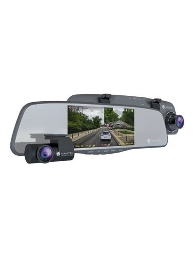 Navitel | Smart rearview mirror equipped with a DVR | MR255NV | IPS display 5''; 960x480 | Maps included