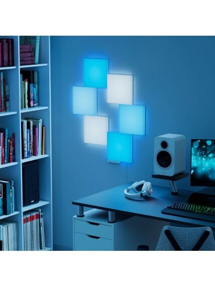 Nanoleaf Blocks Big Squares Starter Kit (6 Panels) | 16M+ colours 2