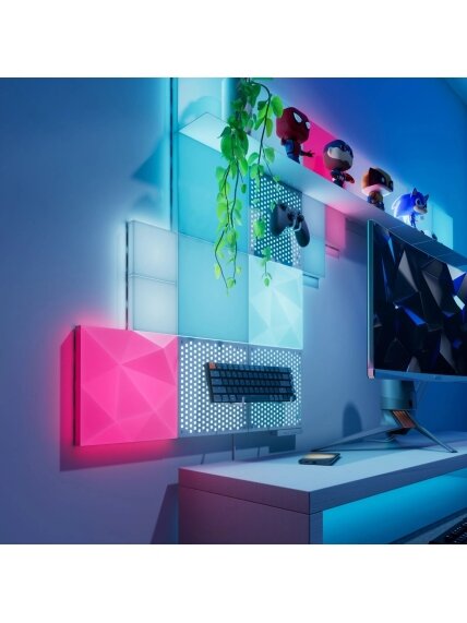 Nanoleaf Blocks Big Squares Starter Kit (6 Panels) | 16M+ colours 3