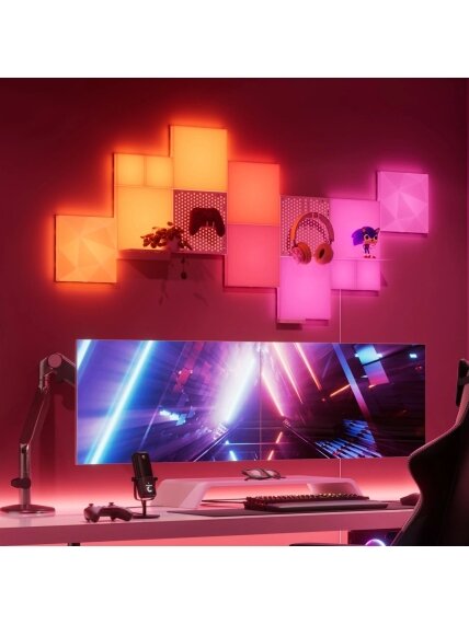 Nanoleaf Blocks Squares Add-On Kit (2 Panels) | 16M+ colours 2 Nanoleaf Blocks Squares Add-On Kit (2 Panels) | 16M+ colours 2
