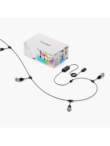 Nanoleaf Essentials Matter Smart Multicolour Outdoor String Lights Starter Kit 30m | 16M+ 1 Nanoleaf Essentials Matter Smart Multicolour Outdoor String Lights Starter Kit 30m | 16M+ 1