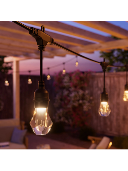 Nanoleaf Essentials Matter Smart Multicolour Outdoor String Lights Starter Kit 30m | 16M+ 2 Nanoleaf Essentials Matter Smart Multicolour Outdoor String Lights Starter Kit 30m | 16M+ 2