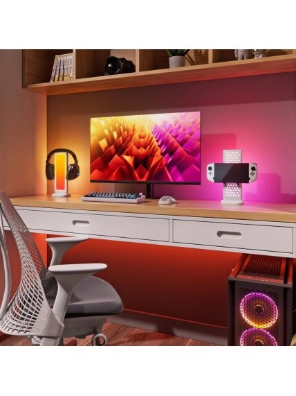 Nanoleaf Pegboard Desk Dock, White | 15 W | RGB 2