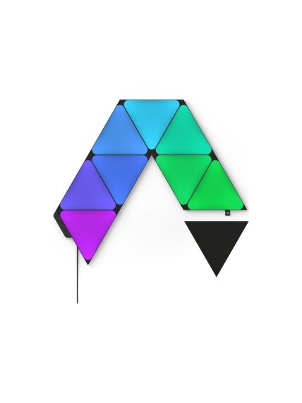 Nanoleaf | Shapes Black Triangles Starter Kit (9 panels) | 42 W | WiFi