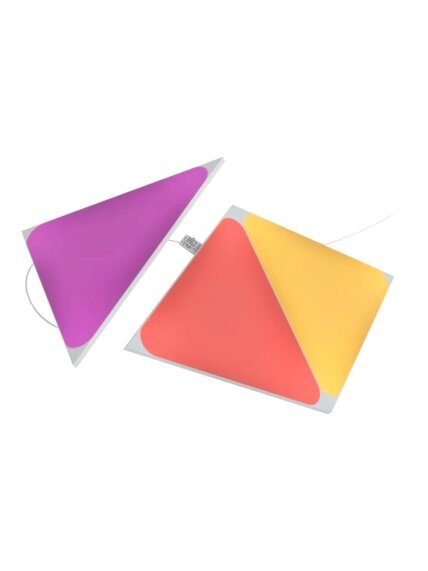 Nanoleaf | Shapes Triangles Expansion Pack (3 panels) | 1 x 1.5 W | 16M+ colours 1 Nanoleaf | Shapes Triangles Expansion Pack (3 panels) | 1 x 1.5 W | 16M+ colours 1
