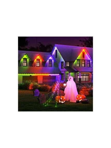 Nanoleaf Smart Multicolor Permanent Outdoor Lights Expansion Pack, 5m 2