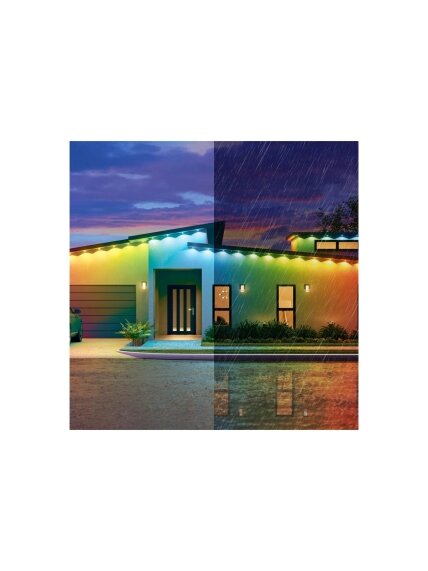 Nanoleaf Smart Multicolor Permanent Outdoor Lights Expansion Pack, 5m 4 Nanoleaf Smart Multicolor Permanent Outdoor Lights Expansion Pack, 5m 4