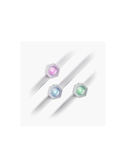 Nanoleaf Smart Multicolor Permanent Outdoor Lights Expansion Pack, 5m