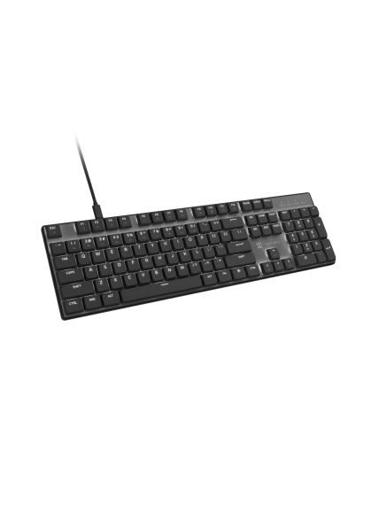 Natec Amberjack | Keyboard | Wired | US | Linear | White backlight, Hot-swappable switches, Anti-ghosting, Built-in memory, Macro recording | Black/Gray 1 Natec Amberjack | Keyboard | Wired | US | Linear | White backlight, Hot-swappable switches, Anti-ghosting, Built-in memory, Macro recording | Black/Gray 1