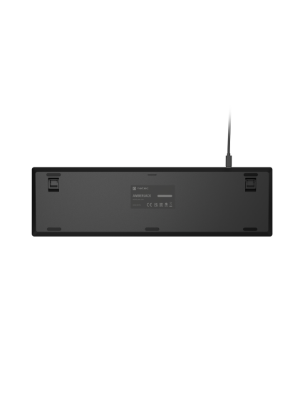 Natec Amberjack | Keyboard | Wired | US | Linear | White backlight, Hot-swappable switches, Anti-ghosting, Built-in memory, Macro recording | Black/Gray 5 Natec Amberjack | Keyboard | Wired | US | Linear | White backlight, Hot-swappable switches, Anti-ghosting, Built-in memory, Macro recording | Black/Gray 5