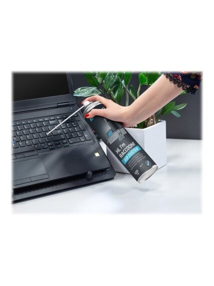 Natec Compressed Air Duster, Raccoon Air, 600 ml | Natec | NSC-1763 | Air Duster | 600 ml 4