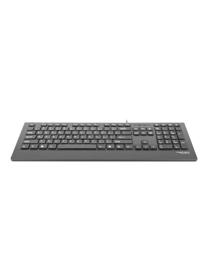 Natec Keyboard, Barracuda, US Layout, Slim | Natec | Keyboard | Barracuda | Standard | Wired | US | Black 2 Natec Keyboard, Barracuda, US Layout, Slim | Natec | Keyboard | Barracuda | Standard | Wired | US | Black 2