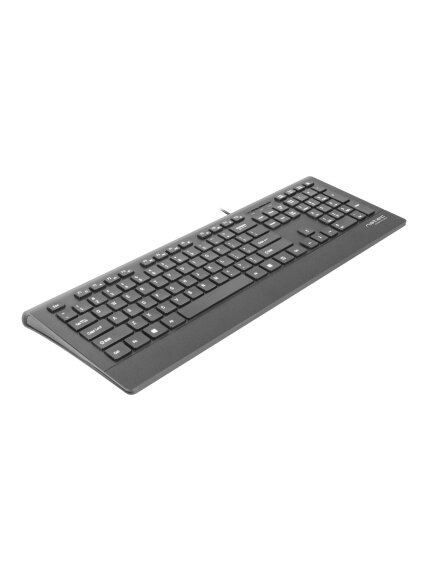 Natec Keyboard, Barracuda, US Layout, Slim | Natec | Keyboard | Barracuda | Standard | Wired | US | Black 3 Natec Keyboard, Barracuda, US Layout, Slim | Natec | Keyboard | Barracuda | Standard | Wired | US | Black 3