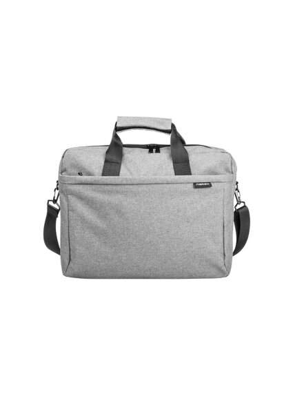 Natec Laptop Bag, Mustela, 15.6", Grey | Natec | Mustela | Fits up to size 15.6 " | Toploading laptop case | Grey | Shoulder strap 1 Natec Laptop Bag, Mustela, 15.6", Grey | Natec | Mustela | Fits up to size 15.6 " | Toploading laptop case | Grey | Shoulder strap 1