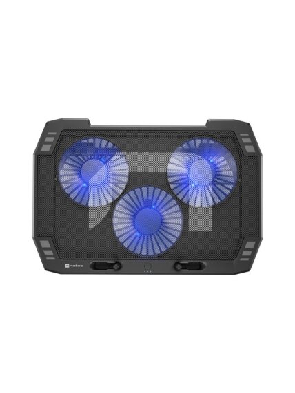 Natec | Laptop Cooling Pad | ORIOLE | Black | 270 x 400 x 25 mm | 740 g 7