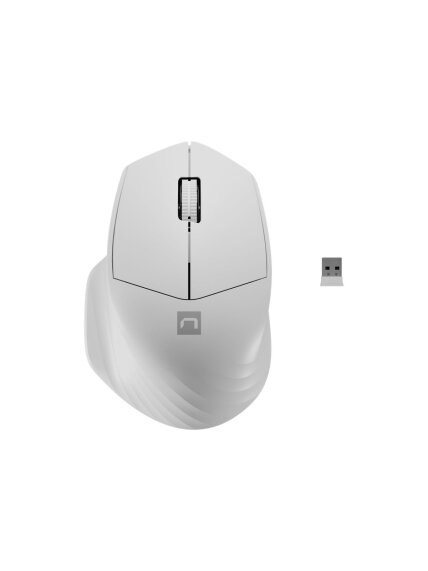 Natec | Mouse | Siskin 2 | Wireless | USB Type-A | White Natec | Mouse | Siskin 2 | Wireless | USB Type-A | White
