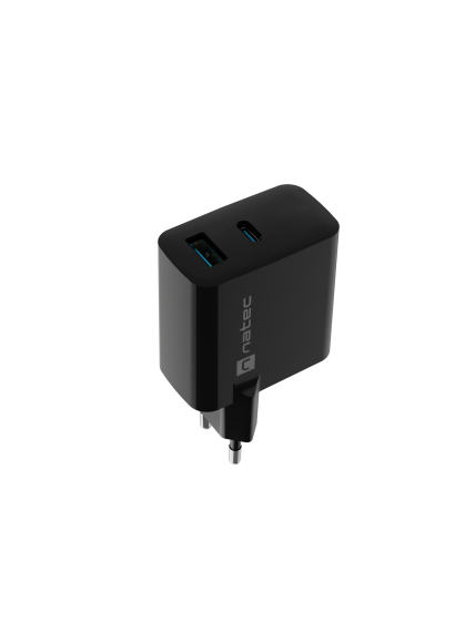 Natec Ribera USB Charger, 1x USB-A, 1x USB-C, 45 W | NUC-2143 4