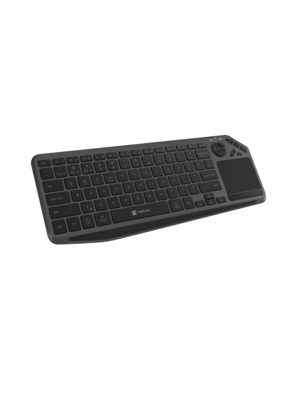 Natec Turbot 2 | Keyboard | Wireless | US | Bluetooth | Black/Gray 1