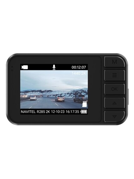 Navitel | Dashcam | R285 2K | IPS display 2''; 2К 2560×1440 | Maps included 2