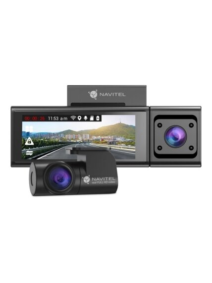 Navitel | Triple channel Full HD Dashcam | RC3 PRO | IPS 3.16", 820x320 | GPS (satellite) | Maps included Navitel | Triple channel Full HD Dashcam | RC3 PRO | IPS 3.16", 820x320 | GPS (satellite) | Maps included