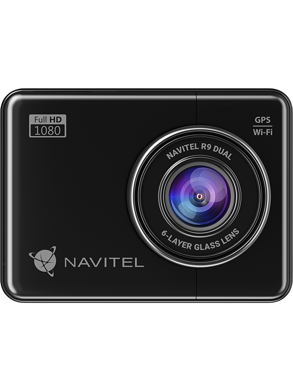 Navitel | R9 DUAL | Wi-Fi | Two-channel Full HD Dashcam | Audio recorder 1