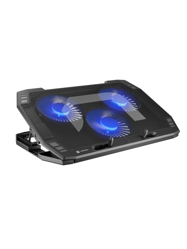 Natec | Laptop Cooling Pad | ORIOLE | Black | 270 x 400 x 25 mm | 740 g 1