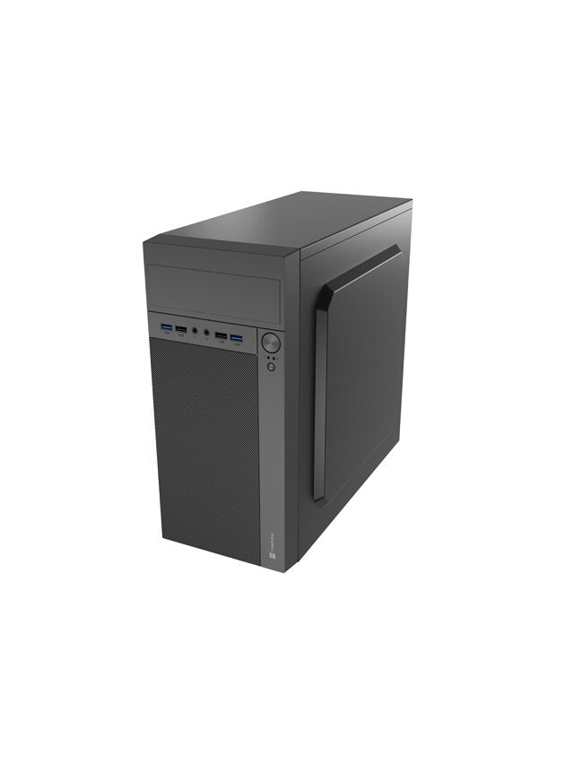 Natec | PC Case | Helix Matx | Black | Mini Tower | ATX 4 Natec | PC Case | Helix Matx | Black | Mini Tower | ATX 4