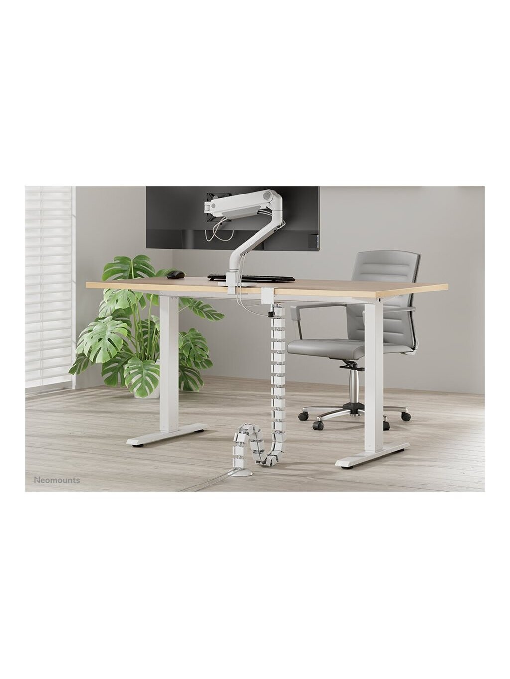Neomounts ADS06-131WH Cable spine, Clamp-on design, Universal 6 Neomounts ADS06-131WH Cable spine, Clamp-on design, Universal 6
