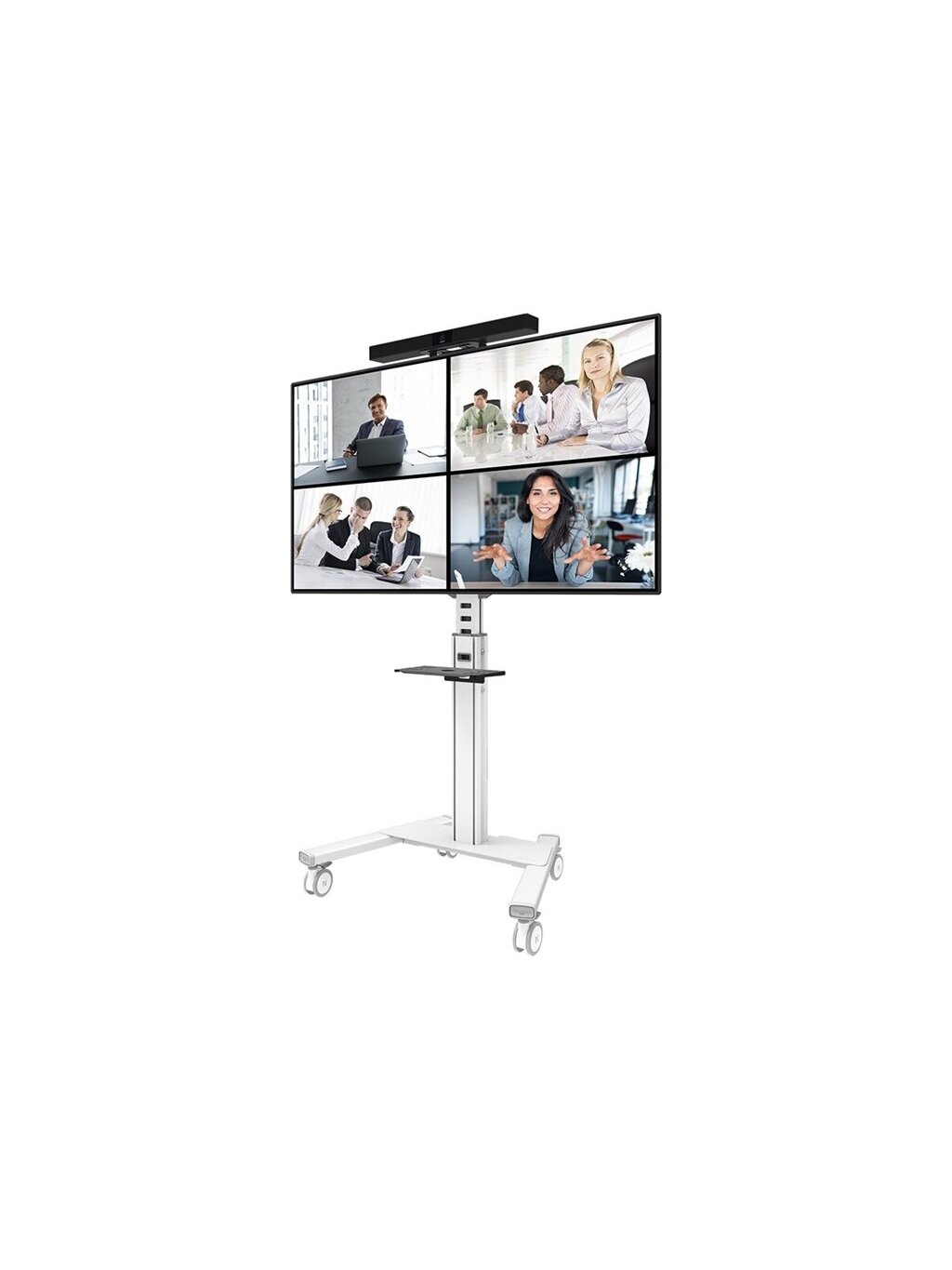 Neomounts AV1-825BL Videobar and multimedia kit - universal | Adjustable Height | Maximum weight (capacity) 9 kg | Black 8 Neomounts AV1-825BL Videobar and multimedia kit - universal | Adjustable Height | Maximum weight (capacity) 9 kg | Black 8