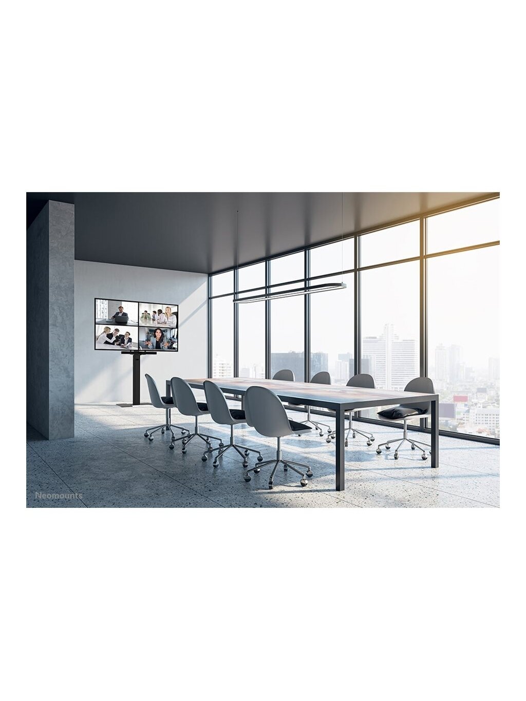 Neomounts AV2-500BL Videobar kit | 43-110 " | Maximum weight (capacity) 10 kg | Black 14