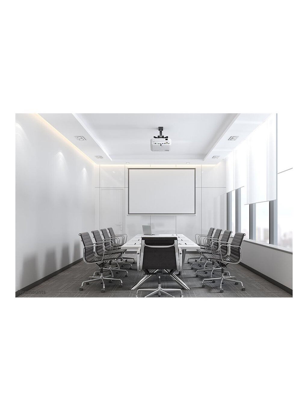 Neomounts Ceiling mount | CL25-530BL1 Beamer ceiling mount | Rotate, Tilt, Swivel | Maximum weight (capacity) 45 kg | Black 13 Neomounts Ceiling mount | CL25-530BL1 Beamer ceiling mount | Rotate, Tilt, Swivel | Maximum weight (capacity) 45 kg | Black 13