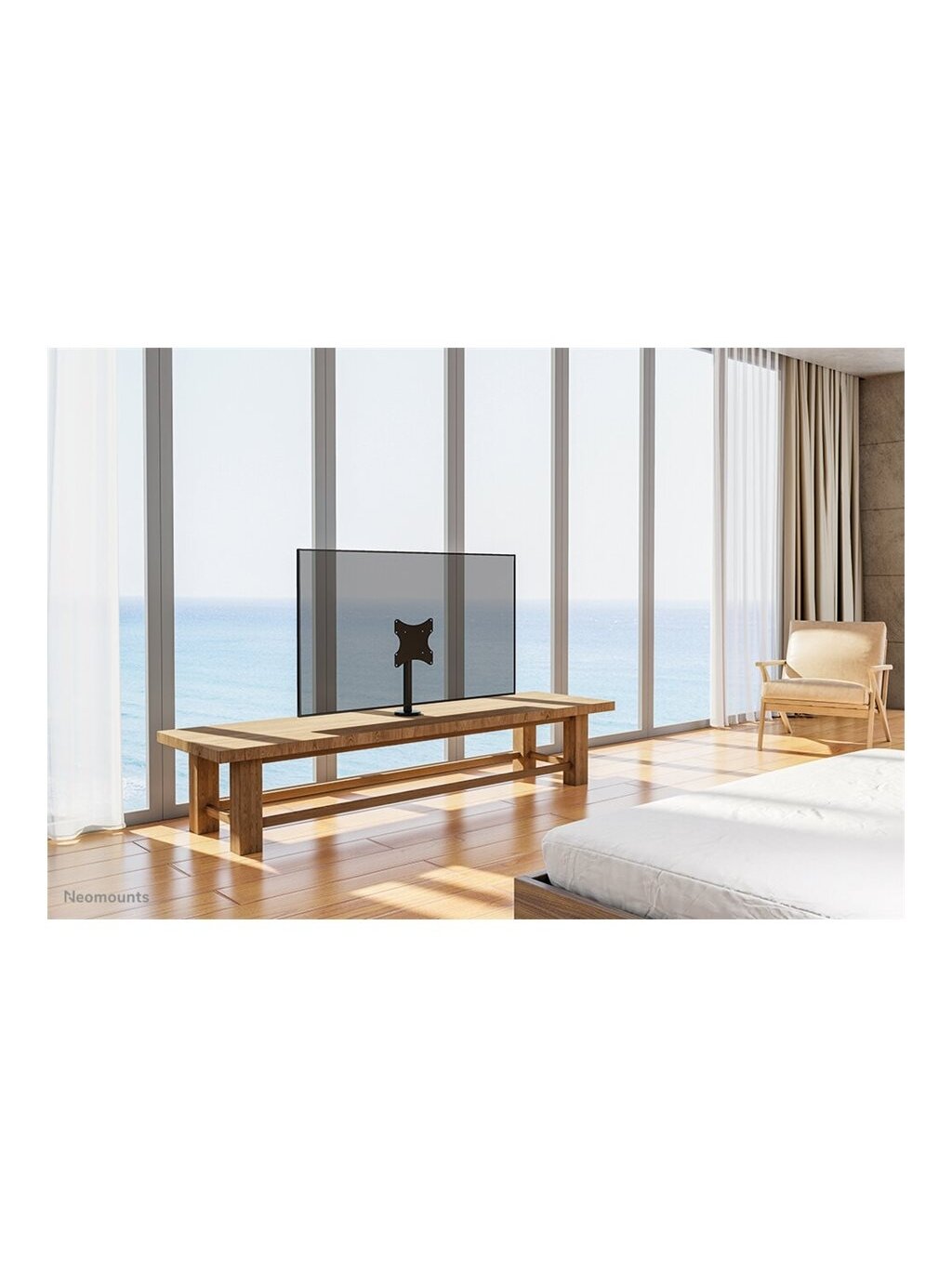 Neomounts Desk Mount | DS42-430BL12 TV stand | Swivel | 23-43 " | Maximum weight (capacity) 50 kg | Black 12